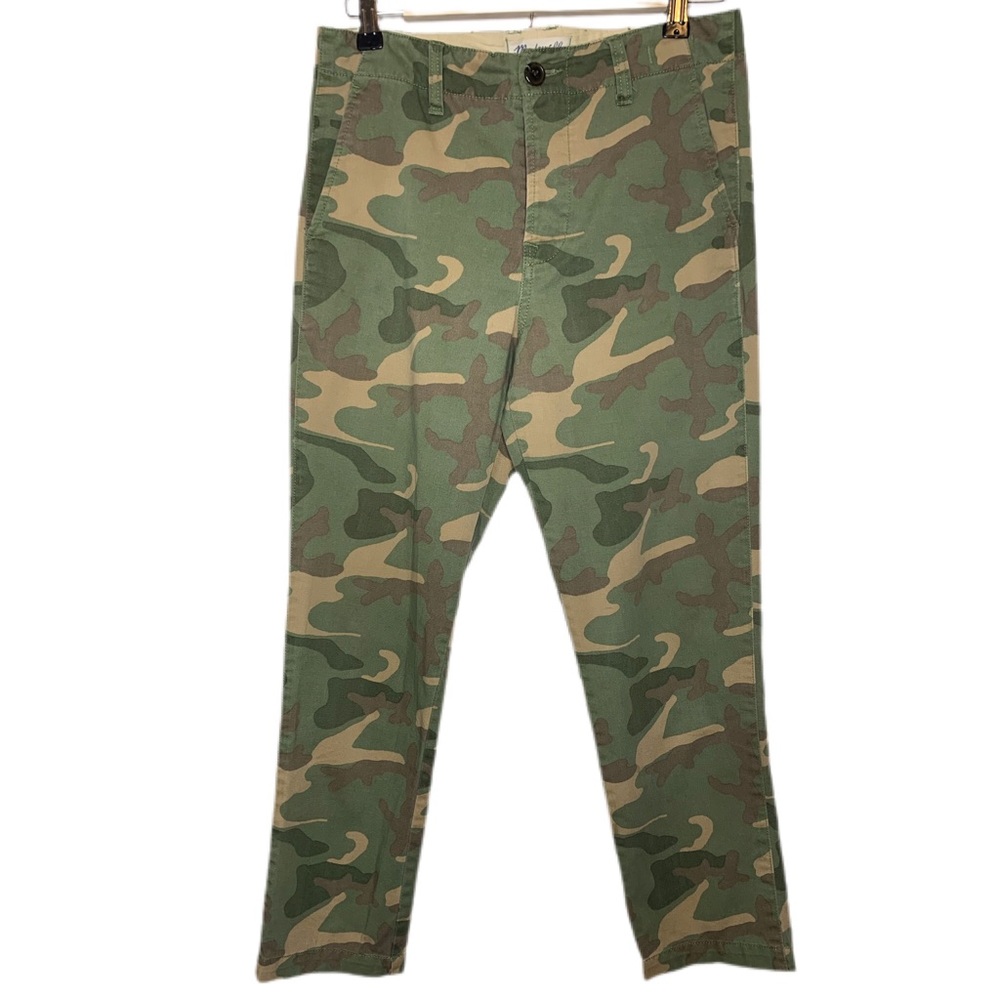 Madewell Rivington Camo‎ Crop Trousers Size 25